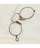 Vintage Antique Reading Eyeglasses  Oval Lens is Magnifying - $825.56 MXN