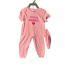 New Swiggies Girls Infant Baby Size 6 9 Months Pink Totally Adorable 3 P... - $12.86