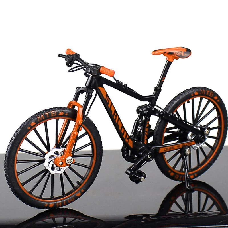 1 10 bicycle model mountain bike simulation finger bike bedroom decor gifts thumb200