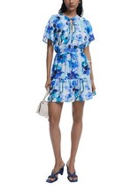 Desigual  Women Dress - L Blue Designer Fashion Elegant Dress - $2,167.64 MXN