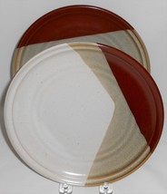 Set (2) Noritake Stoneware SIERRA PATTERN Salad Plates MADE IN JAPAN - $29.69