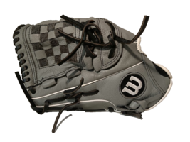 Wilson A500 Siren Fastpitch Softball Glove 12&quot; LHT Graphite Grey A05LF1812 - $26.70