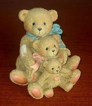 Cherished Teddies Figurine 1991 P. Hillman &quot;Friends Come In All Sizes&quot; - $15.50
