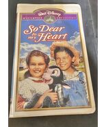 So Dear to My Heart VHS Disney Clamshell Case Vintage Family Movie - €6,00 EUR