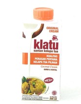 Klatu Santan Kelapa Tua - Coconut Cream Powder, 200 ml (Pack of 4) - £38.92 GBP