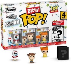 Bitty Pop Toy Story Mini Collectible Toys 4 Pack Forky Woody Gabby Gabby Mystery - $35.14