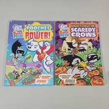 DC Super Pets Night Of The Scaredy Crows &amp; Pooches of Power Lot Of 2 Books - £7.15 GBP