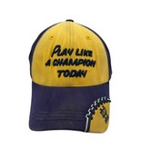 Notre Dame Fighting Irish Play Like A Champion Today Flex Fit OSFA Footb... - $25.00