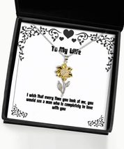 Wife for Wife, I Wish That Every time You Look at me, You Would See a Ma... - £39.52 GBP