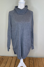 caslon NWOT women’s turtleneck pullover sweater size S grey J11 - £11.78 GBP