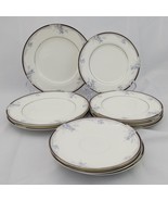 Oscar De La Renta Vintage Blue Narumi 10-Plates Set - $1,441.07 MXN