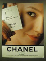 1990 Chanel Eye Lift Corrective Eye Complex Ad - £14.69 GBP