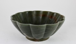 NATURAL GREEN AGATE CARVED ROUND 2320 CARATS BIG GEMSTONE BOWL FOR HOME ... - £303.75 GBP