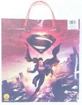 Lot of 2 DC Comics Man of Steel Henry Cavill Reusable Bag With Handles By Rubies - £1.11 GBP
