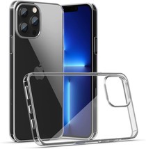 Crystal Clear Case For iPhone 13 Pro Max Shockproof Bumper - Anti-Yellow... - $7.91