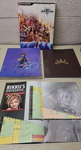 Kingdom Hearts II Brady Games Limited Edition Strategy Guide + Stickers ... - $27.95
