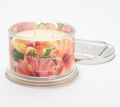 HomeWorx by Harry Slatkin Tropical Flower 18-oz Candle Hibiscus Flower - £32.90 GBP