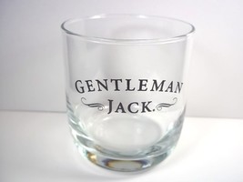 Gentleman Jack rounded whiskey glass gray lettering 10 oz whisky - £7.06 GBP