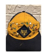 Vtg BSA Cub Scouts Snapback Cap Hat with 22 Achievement Pins Sports Moun... - $626.59 MXN