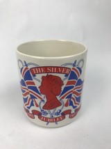 Adams Lancaster Real English Ironstone Coffee Mug SILVER JUBILEE 1952-77 - £15.26 GBP