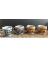 Campbell Soup Mugs Collectibles 2005 Banner Style Houston Harvest Set of... - $533.40 MXN