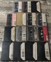 Lot of 15 Vintage Country Music Cassette Tapes - Bonnie Raitt Reba Wynonna Judd - £14.90 GBP