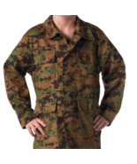 NEW YOUTH MILITARY HUNTING PAINTBALL AIRSOFT CAMOUFLAGE JACKET MARPAT AL... - $25.57 CAD