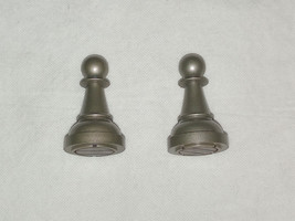 2 White Pawns replacement parts/pieces for Radio Shack Chess Champion 2150L - $5.39