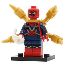 Iron Spider Armor (Spiderman) Avengers Infinity War Marvel Minifigures Toy - £2.30 GBP