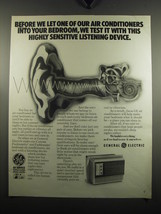 1971 General Electric Air Conditioners Ad - Before we let - $18.49