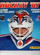 VINTAGE 1987 Panini NHL Sticker Album w/ 36 stickers inside - $14.84