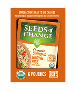 Seeds of Change Organic Quinoa and Brown Rice, 8.5 Oz, 6-Count - $31.60