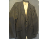 2 BUTTON BILL BLASS DESIGNER SUIT JACKET COAT MENS GRAY 40 REGULAR - $40.83