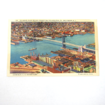 Postcard RCA Victor Plant Delaware River Bridge Philadelphia Camden Vint... - £4.77 GBP