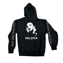 Selena Black Hoodie Sweatshirt Sweater SMALL Bidi Bom - £15.08 GBP