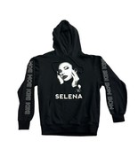 Selena Black Hoodie Sweatshirt Sweater SMALL Bidi Bom - $19.68