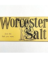 Worcester Salt Nash Whiton NY 1894 Advertisement Victorian Spices 6 ADBN1m - $19.99