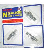 N Scale Train Accessories 3 snap in Lights  Model Railroad nib - $10.07