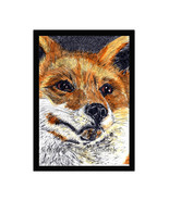 Red Fox Pen and Ink Print - £19.18 GBP