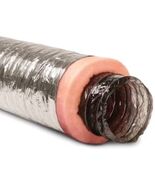 MEA-0625-6 MEA Air Duct, Polyester Core, Metalized Outer Jacket, 6-in. x... - $1,591.10 MXN