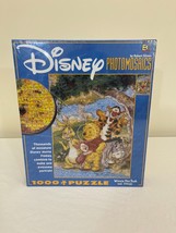 Disney Photomosaics Puzzle Winnie the Pooh and Friends 1000 Piece New Sealed - $37.99