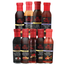 House Of Tsang Variety Flavor Dipping &amp; Stir Fry Sauce Bottles | Mix &amp; M... - £20.86 GBP+