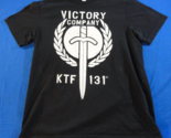 DISCONTINUED VICTORY COMPANY KTF 131st LEGION BLACK SHIRT LARGE - £20.45 GBP