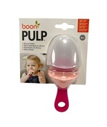 Tomy Boon PULP Silicone Baby Self Feeding Teething Spoon Pink Food Feede... - £7.08 GBP