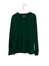 Polo Ralph Lauren Men&#39;s Dark Green V-Neck Short Sleeve T-Shirt Sz M 38-40 - £15.89 GBP
