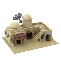 BuildMoc Tatooine Double Model Slums TAT02 Architecture Bu ilding - £64.38 GBP