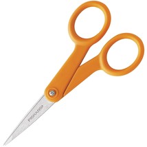 Fiskars 94817797 Micro-Tip Scissors, 5 Inch, Orange - £15.72 GBP