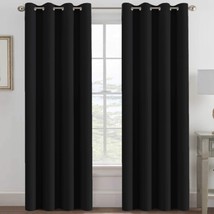 100% Blackout Curtains For Patio Sliding Door, Thermal Insulated, Set Of 1 Panel - £26.85 GBP