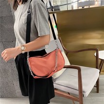 Women Vintage Black Bags Girls Crossbody Bags Orange - £6.38 GBP