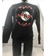 Ring Of Fire Sweatshirt Size M KG Thuglife Urbanwear Hiphop Rose Eight Ball - €25,78 EUR